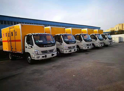 市南爆破器材运输车