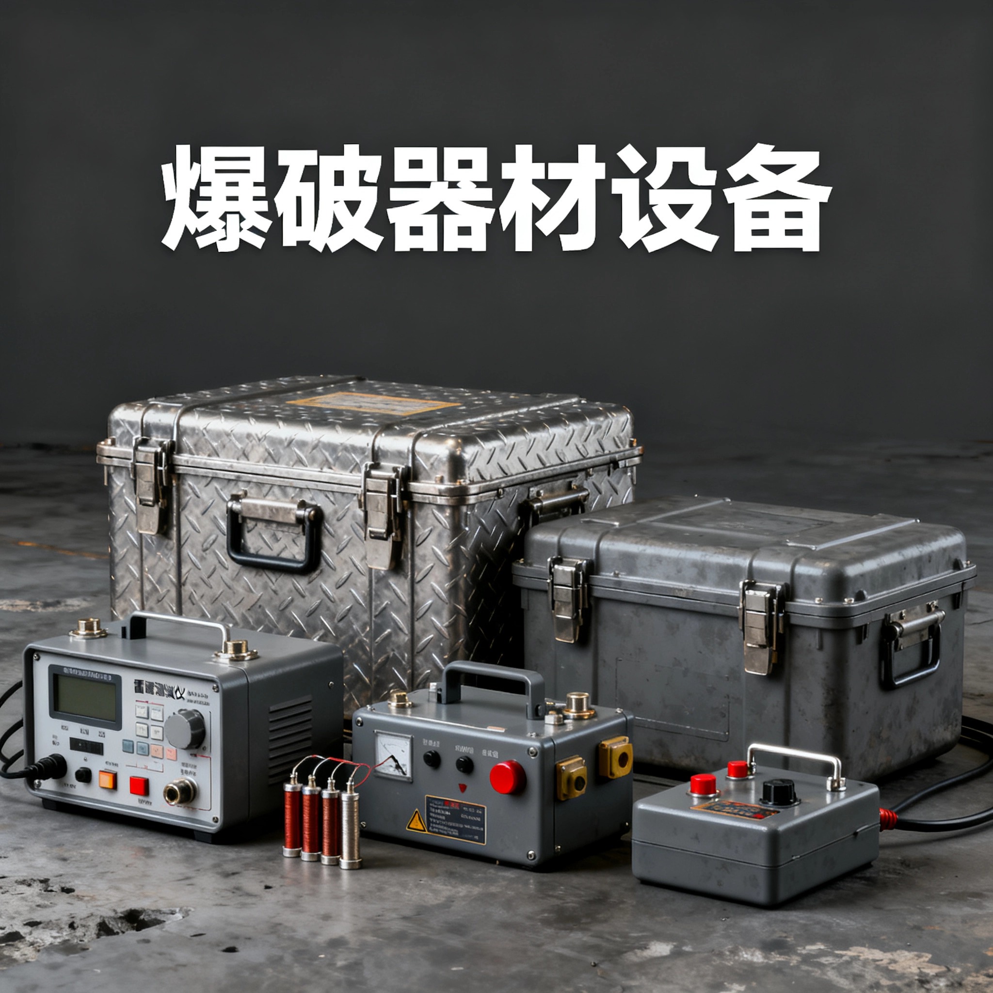 市南爆破工程师的“兵器库”：常用器材一册通